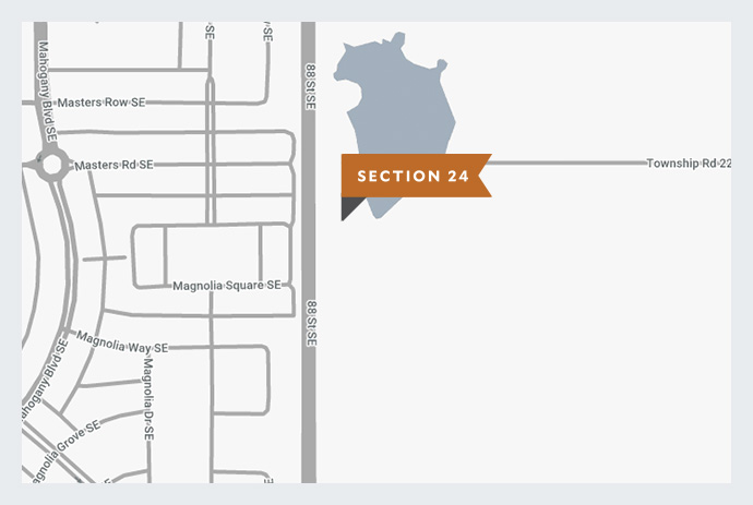 Map illustration of Section24