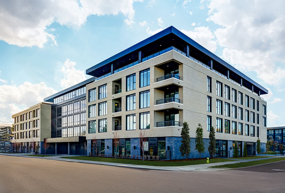 Exterior photo of the Edward Seniors' Residences in Calgary